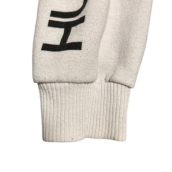 Savage Hoodie The Young Wild Hustle Hard Smart Y2K Large Skater Punk Distressed - Picture 13 of 16